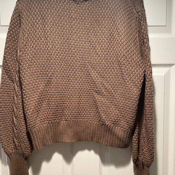 Olivaceous Sweater. Size: Small. NWT. Brown. Long Sleeve. - Picture 7 of 7